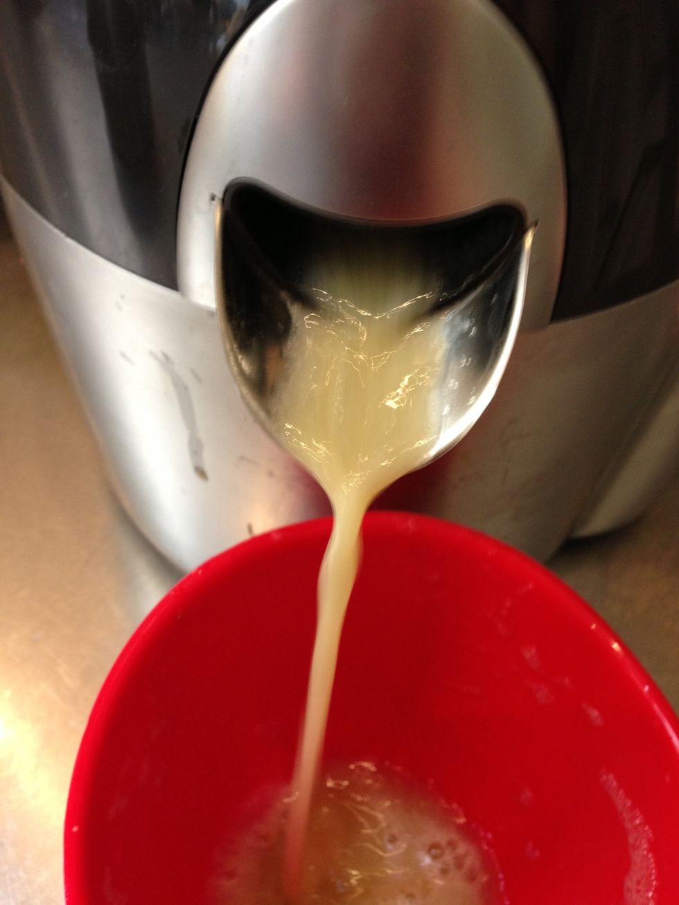 Extract the juice. Here it is a problem. If you put the grapes whole it will b very difficult to get the juice