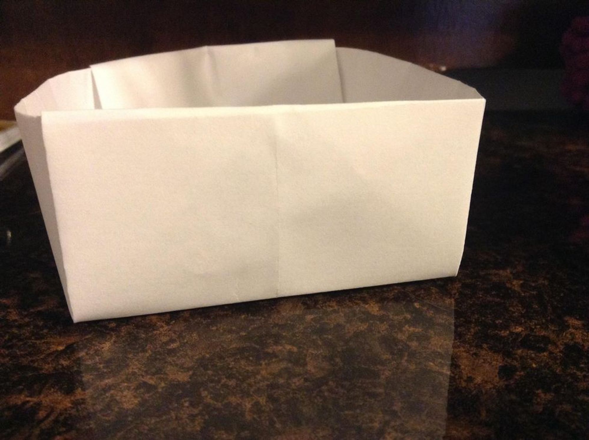 how to make box out of a4 paper