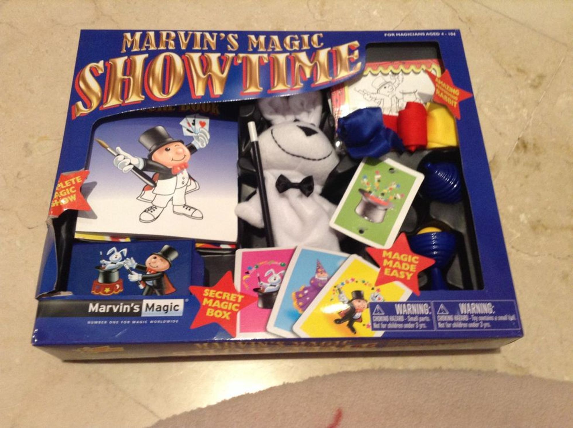 How to do a trick with marvin's magic B+C Guides