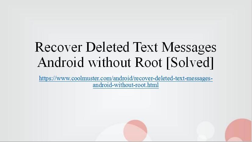 recover deleted textra messages