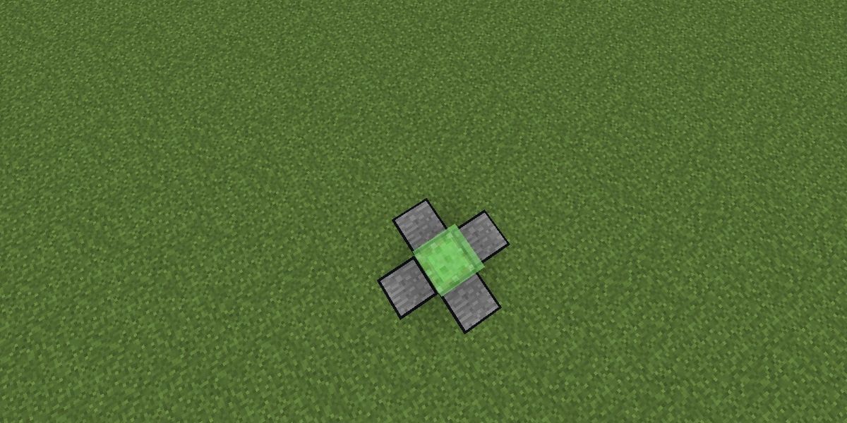 How To Make A Stationary High Jump With Slime Blocks B C Guides