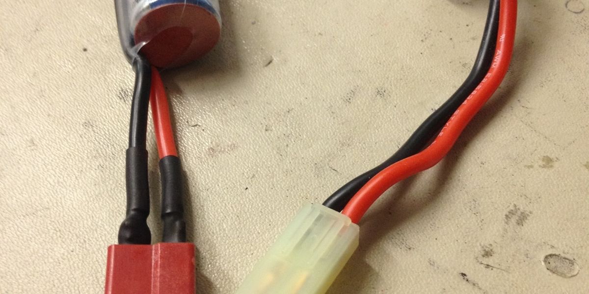 How to install a deans connector B+C Guides