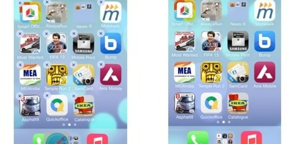 How to hide apps and folders on iphone ipad ios 7 B+C Guides