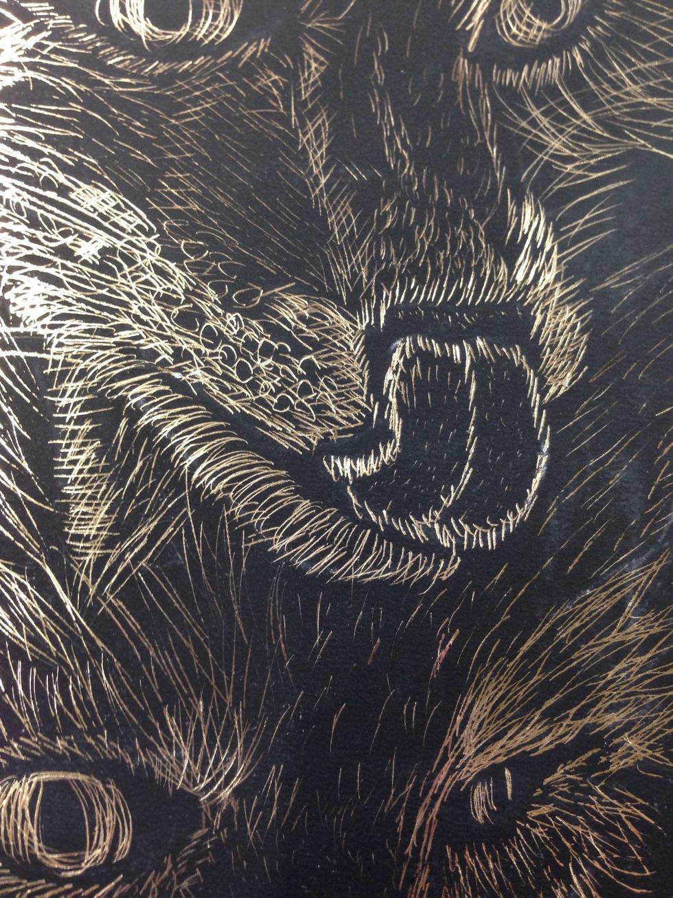 Scratch pen art Clearance