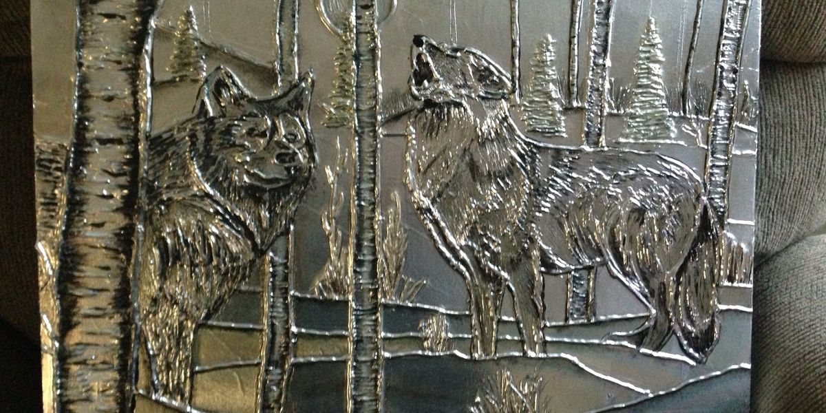 How to the wolves in metal art B+C Guides