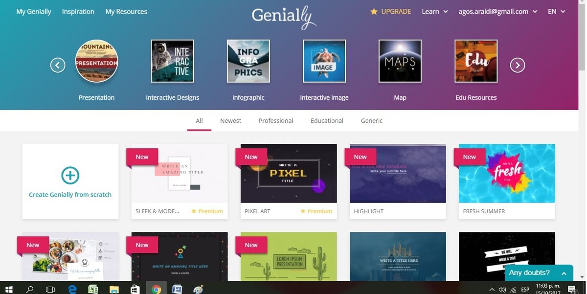 How to use genial.ly - B+C Guides