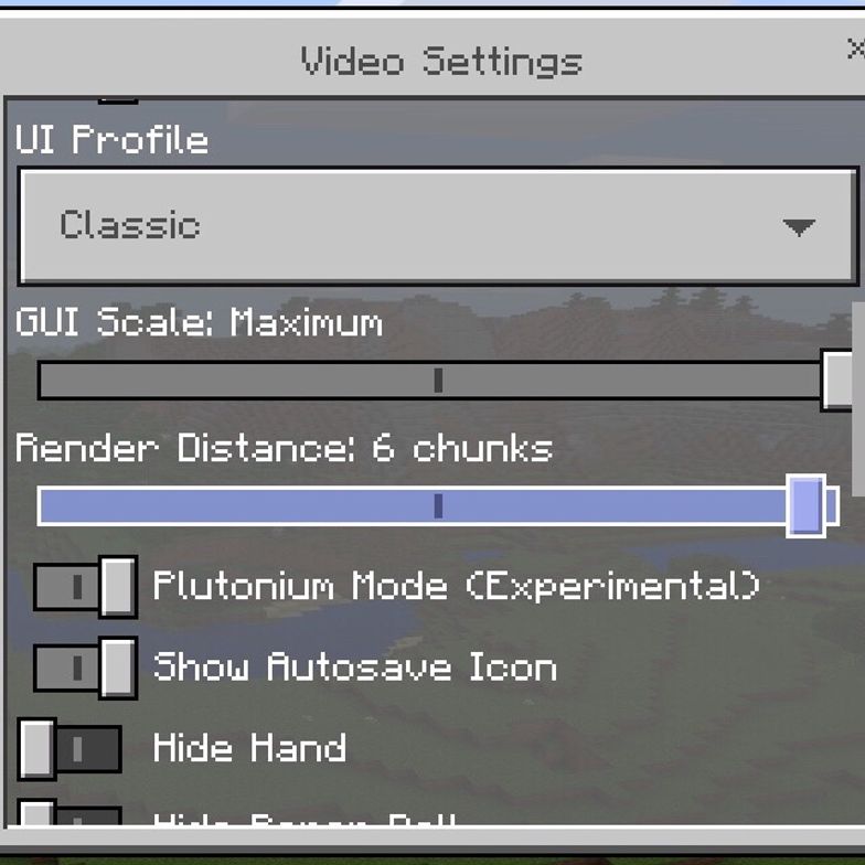 How To Set Max Render Distance Higher On Minecraft Pe B C Guides