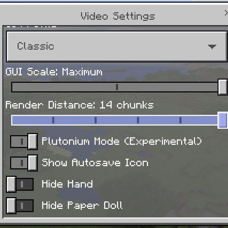How To Set Max Render Distance Higher On Minecraft Pe B C Guides
