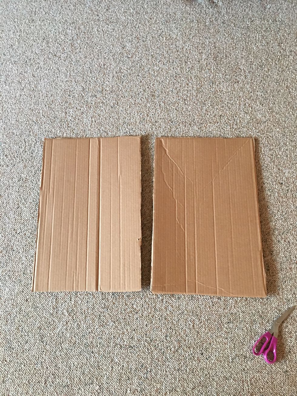 How to make a woven cardboard mat for rabbits B+C Guides