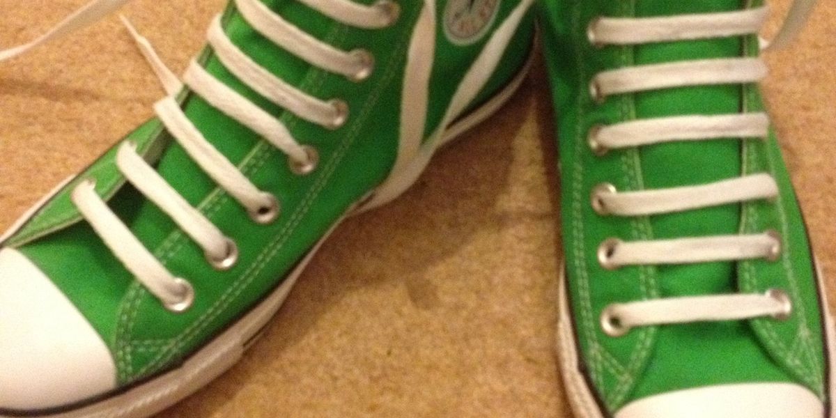 How to ladder lace your converse B+C Guides