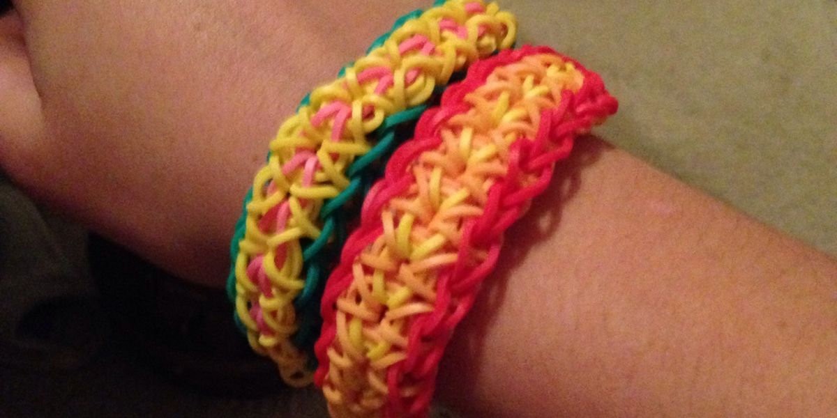 How to make a zig zag rainbow loom bracelet B+C Guides