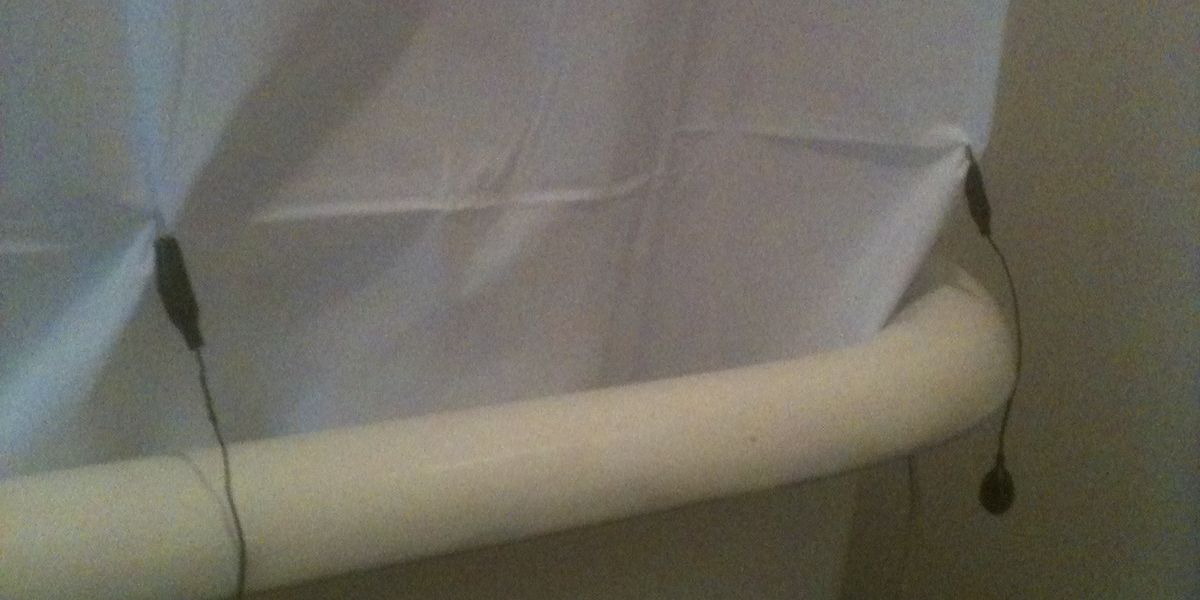 How to make shower curtain weights that work! B+C Guides