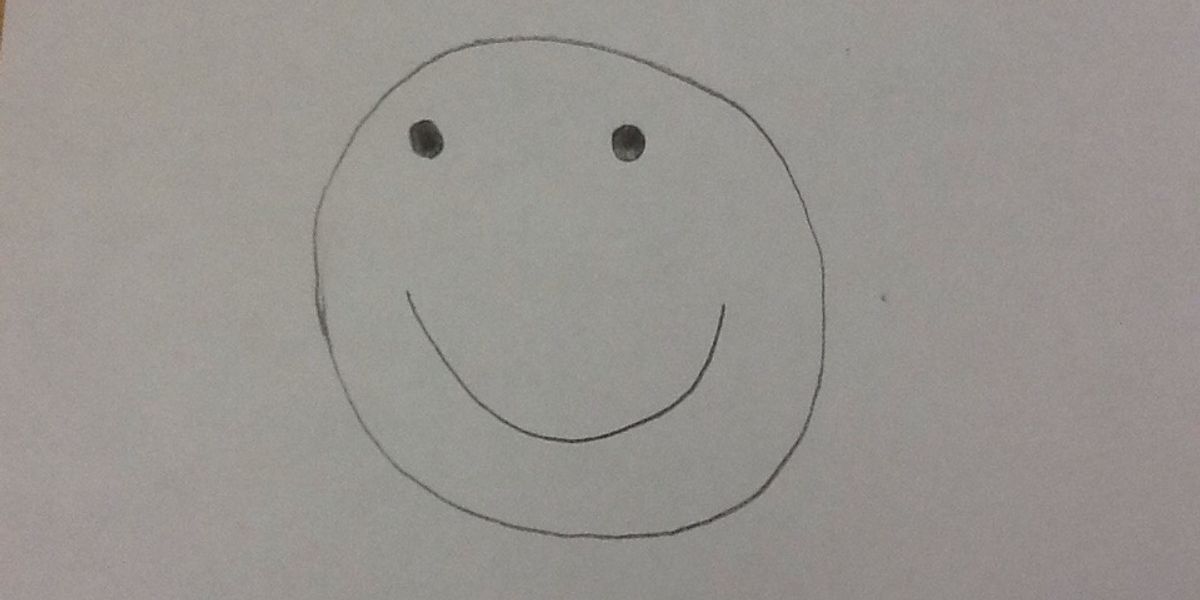 How to draw a smiley face - B+C Guides