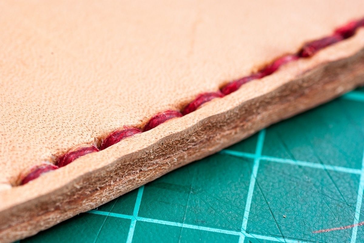 How To Hand Sew Leather - B+C Guides