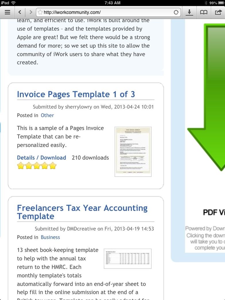 Download Iwork Invoice Template Free PNG * Invoice Template Ideas