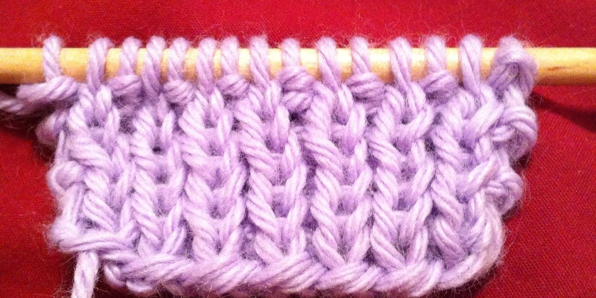 How to knit 1 x 1 rib B+C Guides