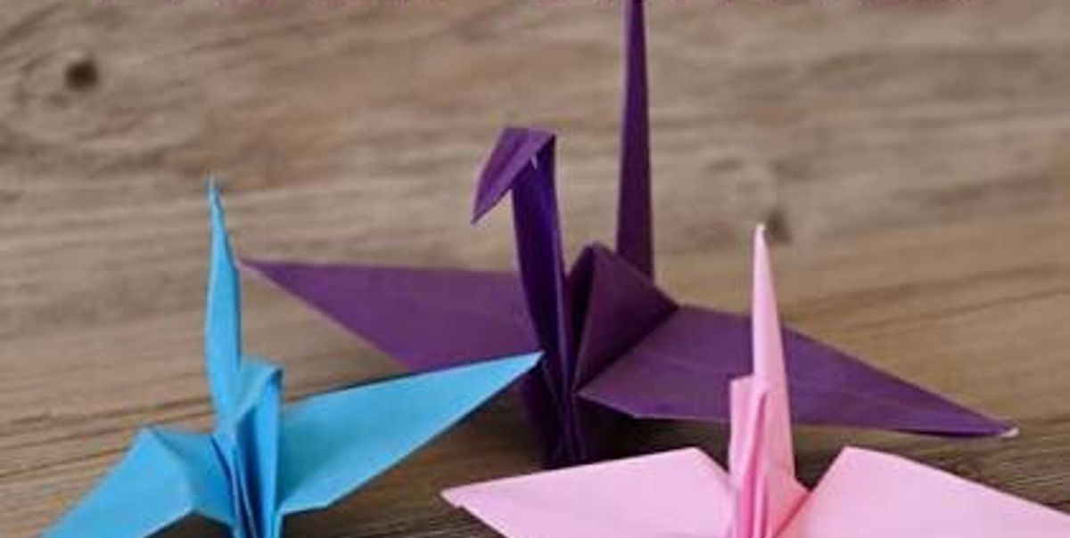 How to make a paper crane B+C Guides