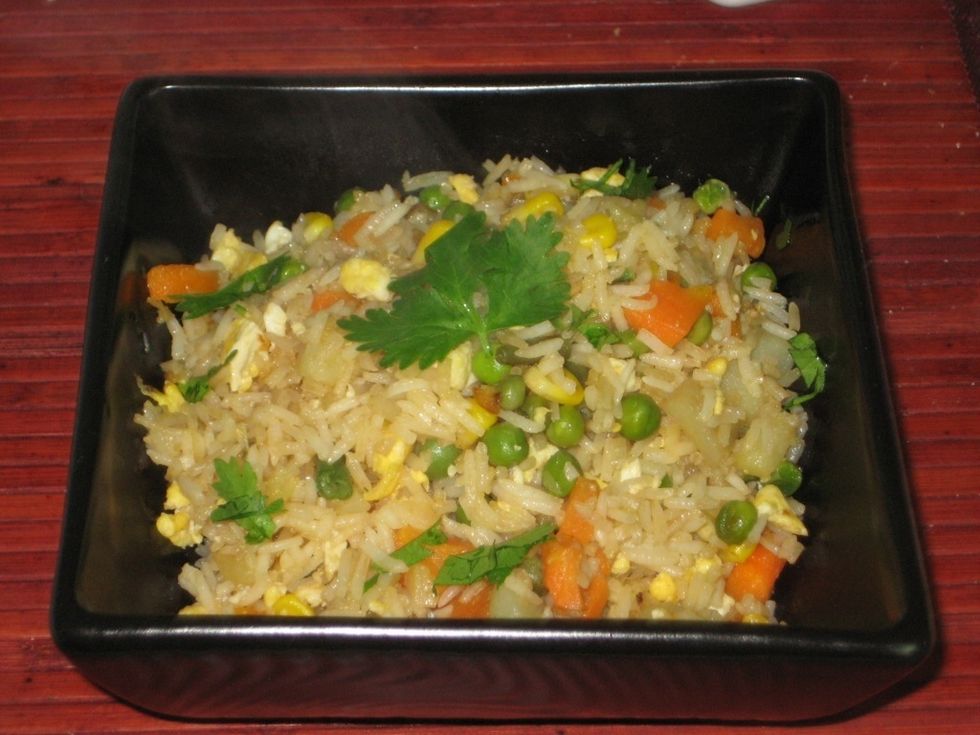 How to make egg stir fried rice - B+C Guides
