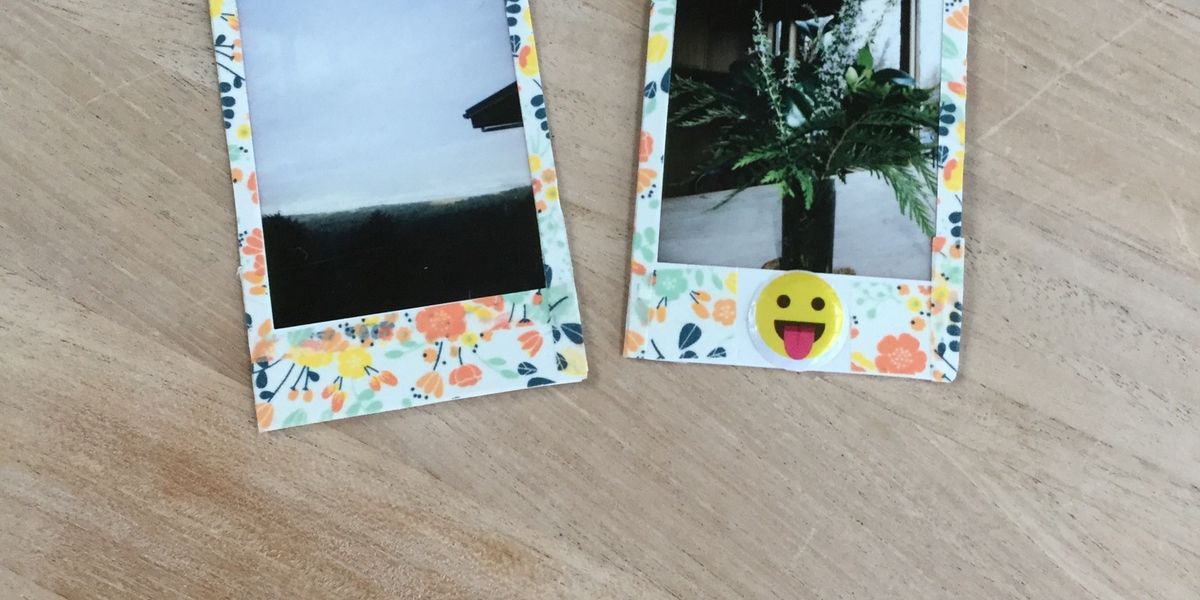 How to make polaroid pictures cute B+C Guides