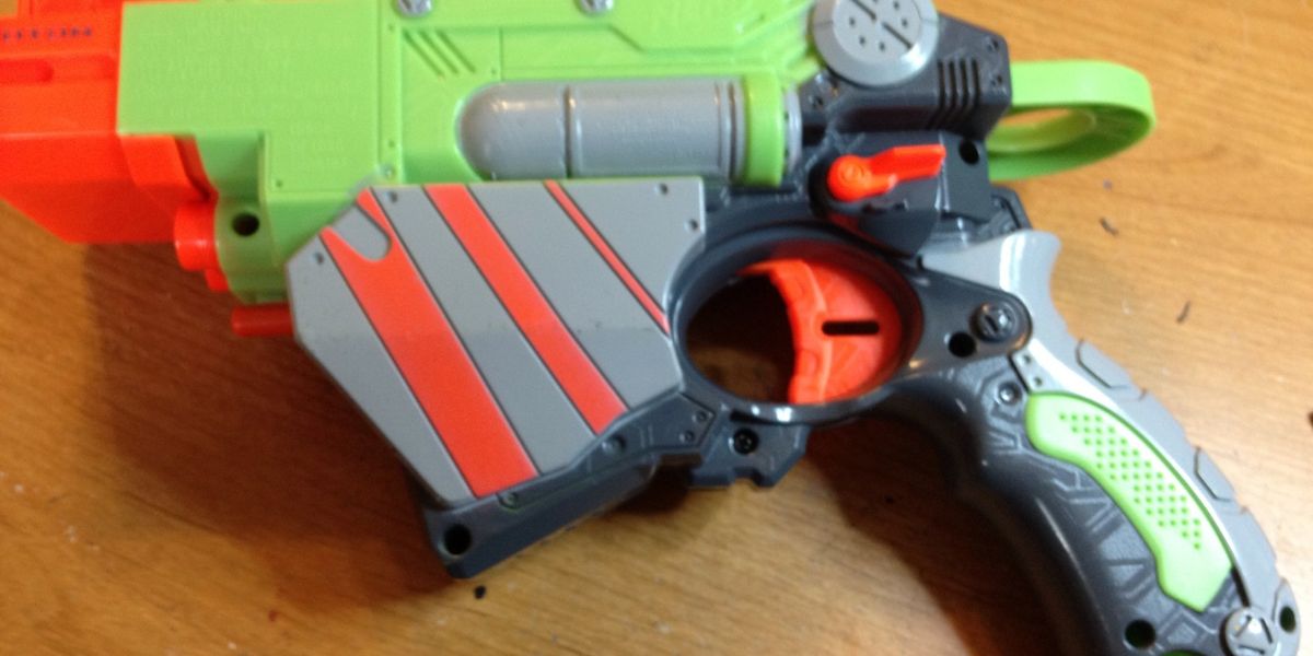 How to modify a nerf proton blaster - B+C Guides