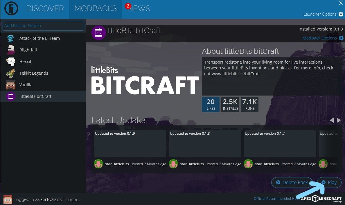 bitcraft mincraft server