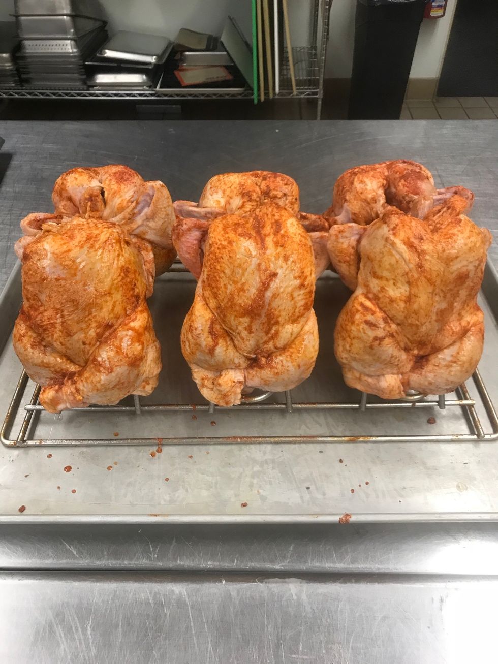 How to cook whole chickens in the a/s vector f series B+C Guides