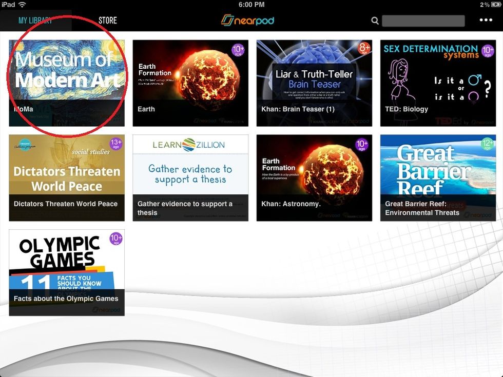 Nearpod homework image