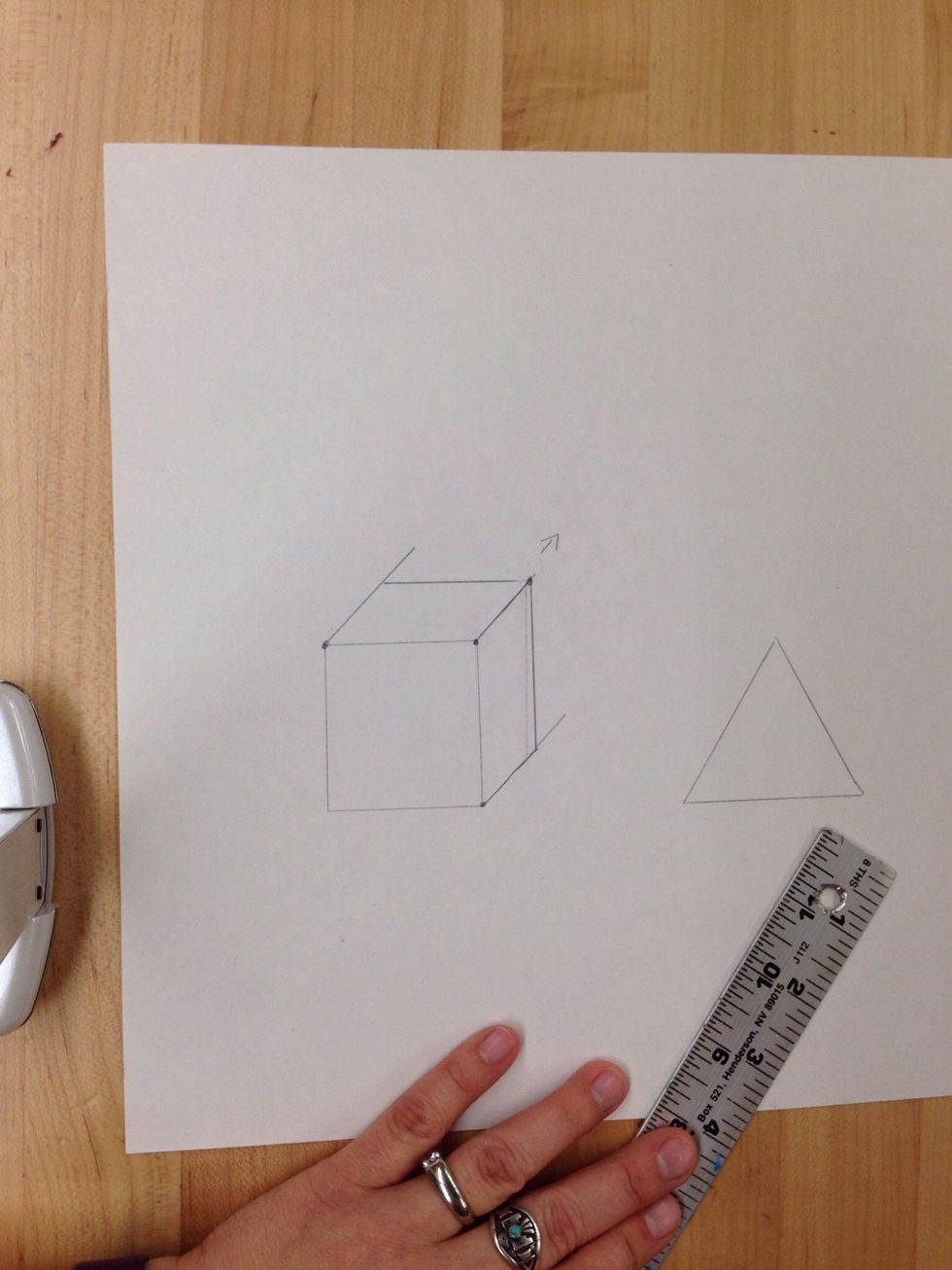 How to draw 3dimensional shapes. B+C Guides
