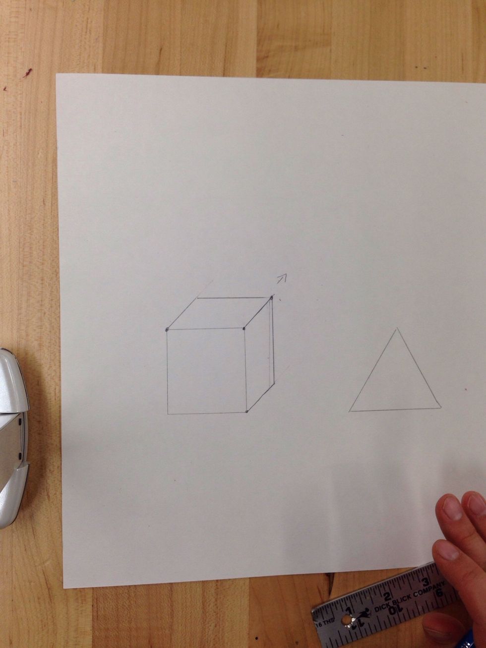 How to draw 3-dimensional shapes. - B+C Guides