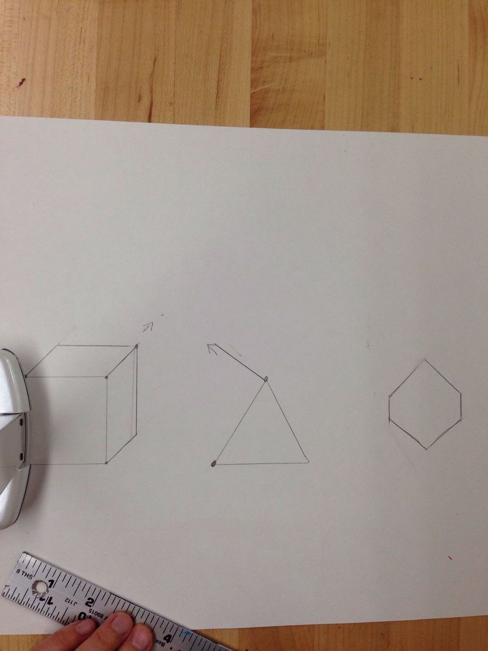 How to draw 3dimensional shapes. B+C Guides