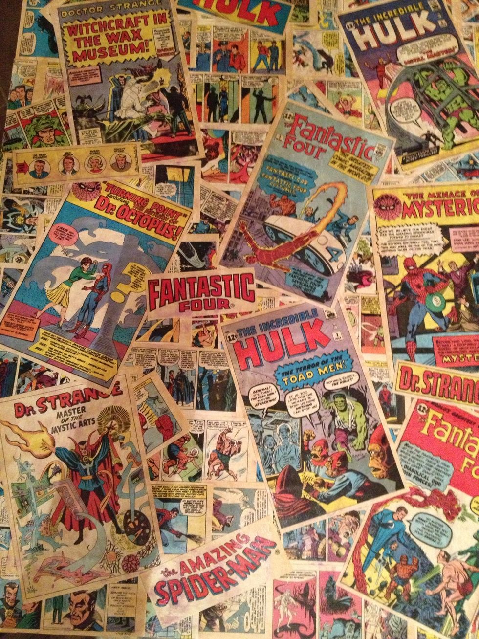 How to create a comic book collage! - B+C Guides