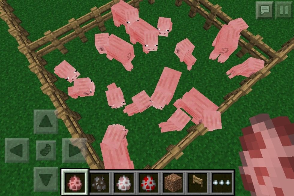 How to make a barn and an animal pen on minecraft B+C Guides
