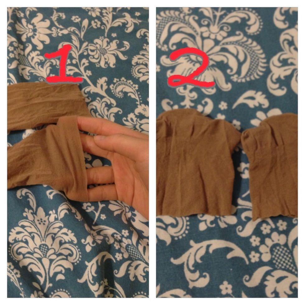 How to reuse an old pair of tights into a long sleeve top B+C Guides