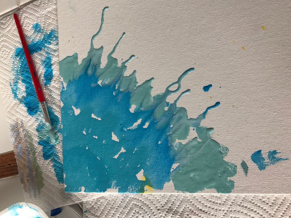 How to make a ombre painting B+C Guides