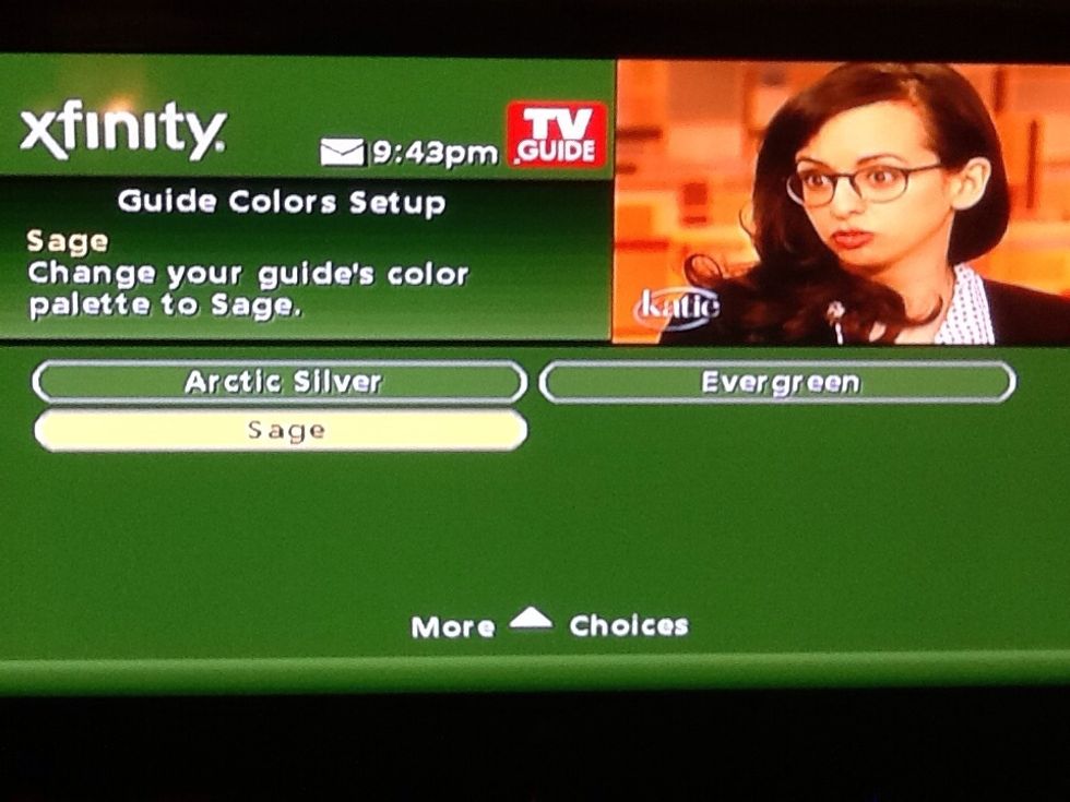 How to change the colors on your comcast xfinity guide! B+C Guides