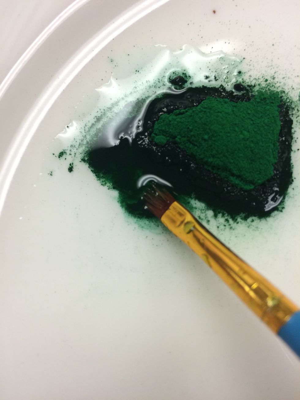 How To Use Powdered Color To Paint On A Fondant Cake Bc Guides