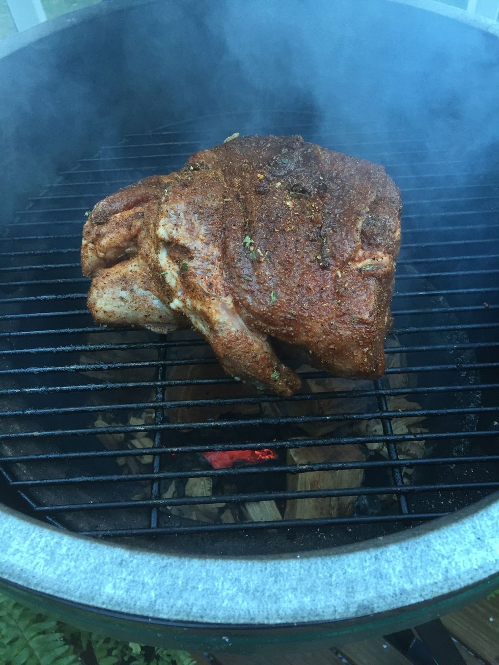 How to smoke pork shoulder B+C Guides