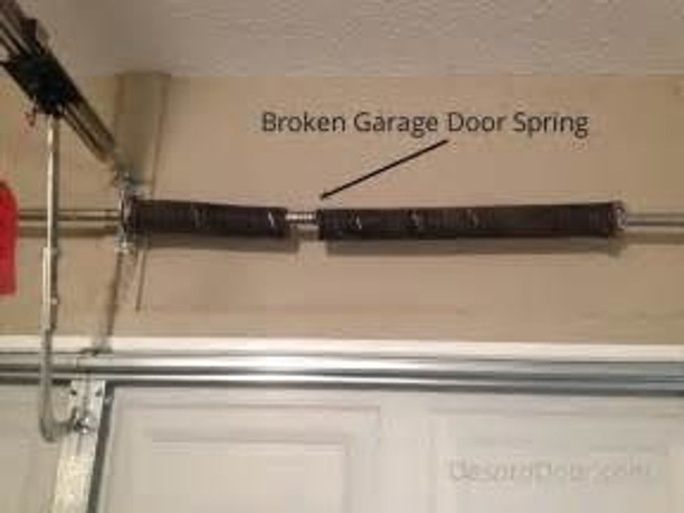 How to increase the life of garage door extension springs - Image