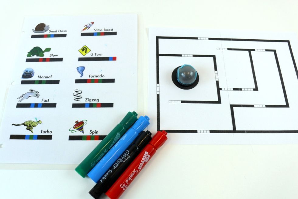 How to use the ozobots B+C Guides