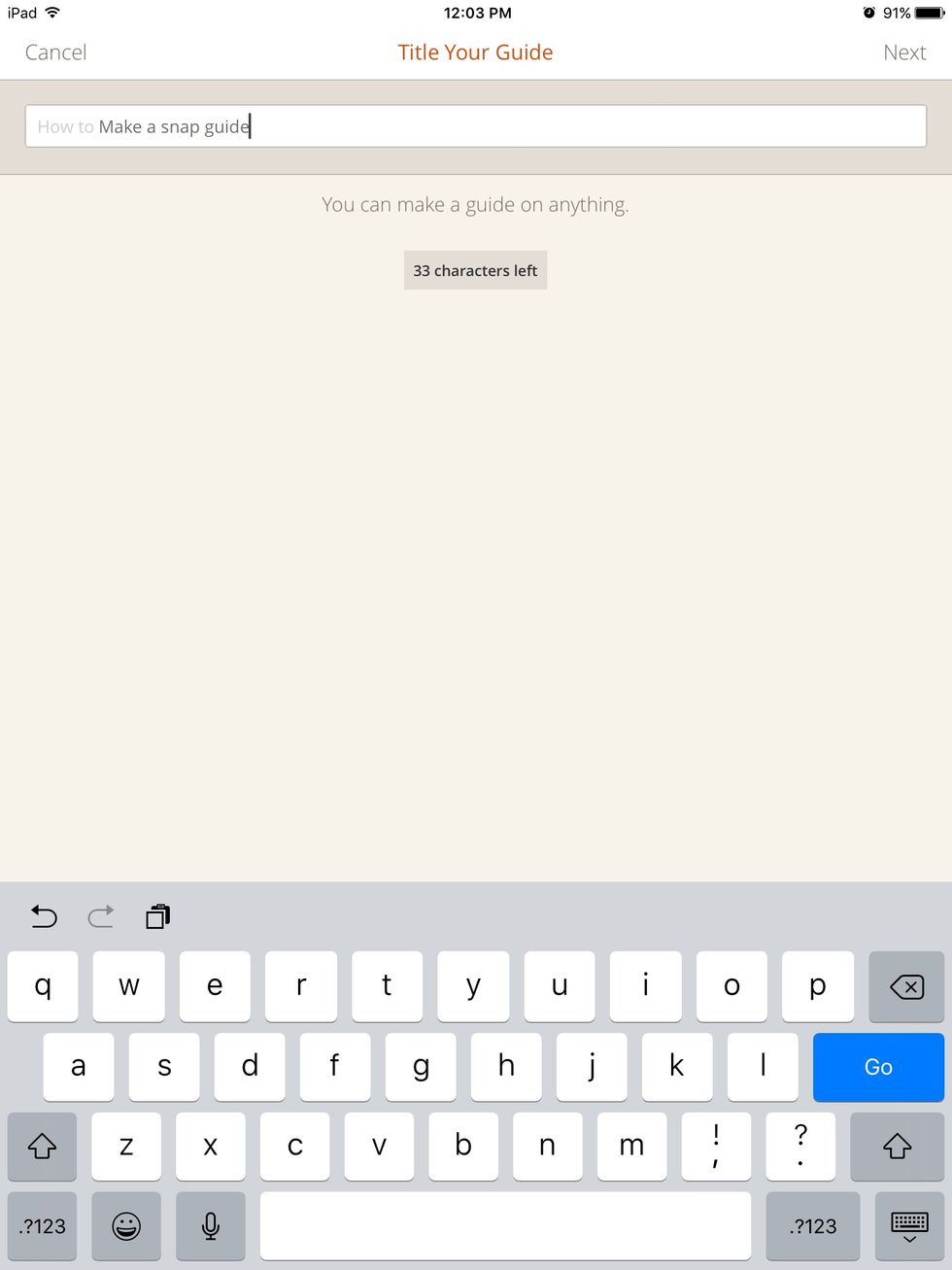 How to make a snap guide B+C Guides