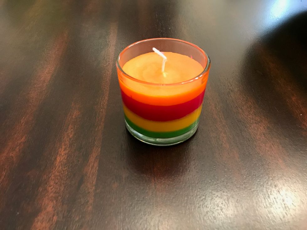 How to make your own coloured candle B+C Guides