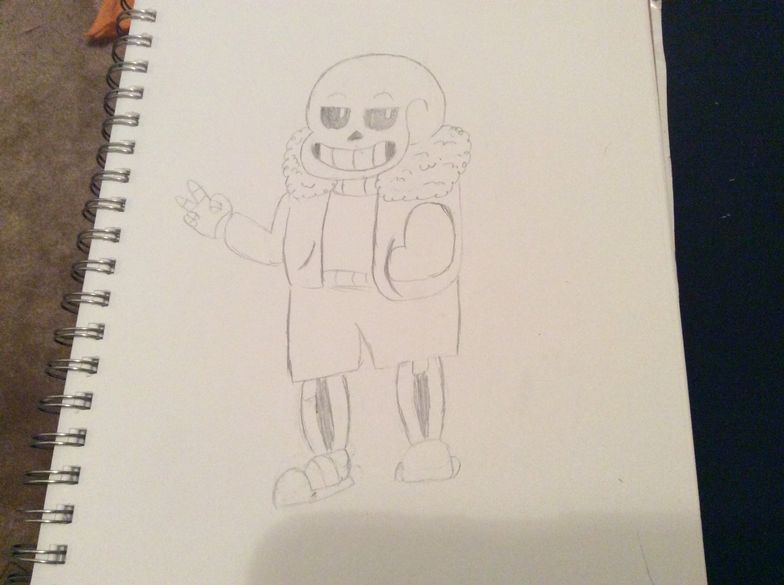How To Draw Sans From Undertale B C Guides