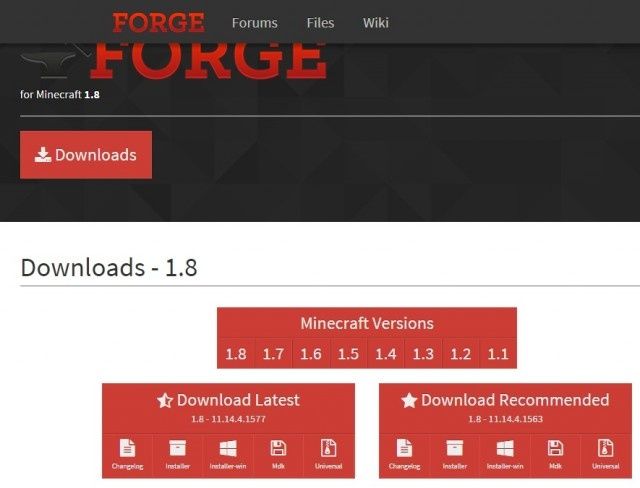 what version of mac os is required for forge minecraft