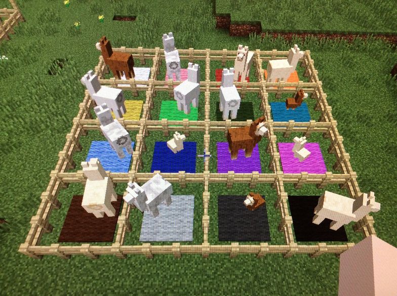 pix Llama Carpets Minecraft how to tame llamas in minecraft b c