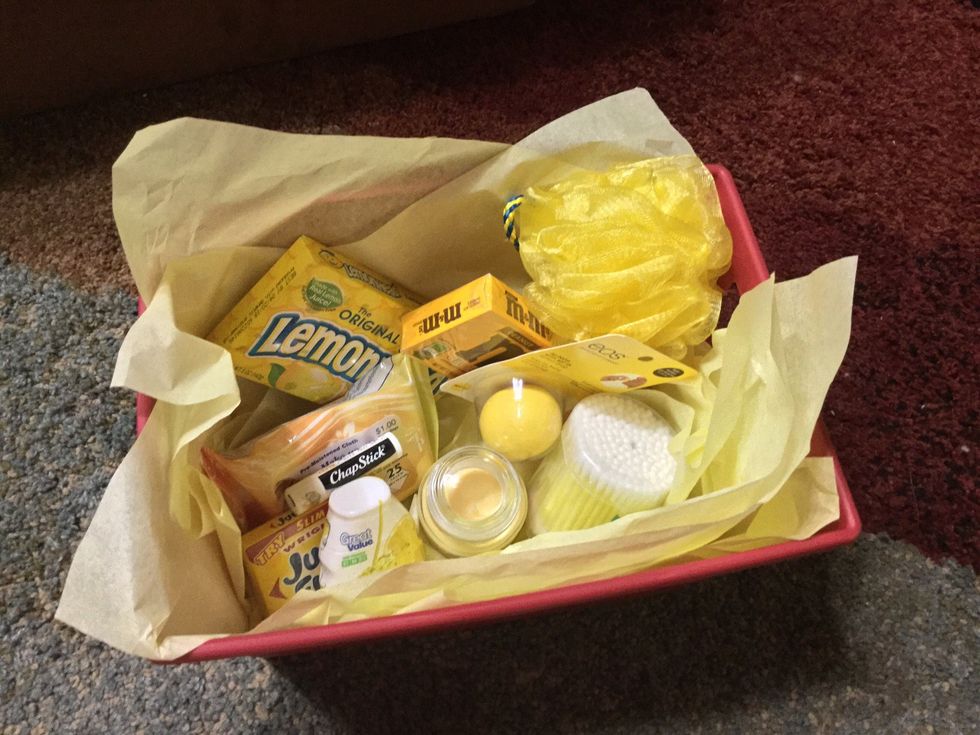 How to make a sunshine basket B+C Guides