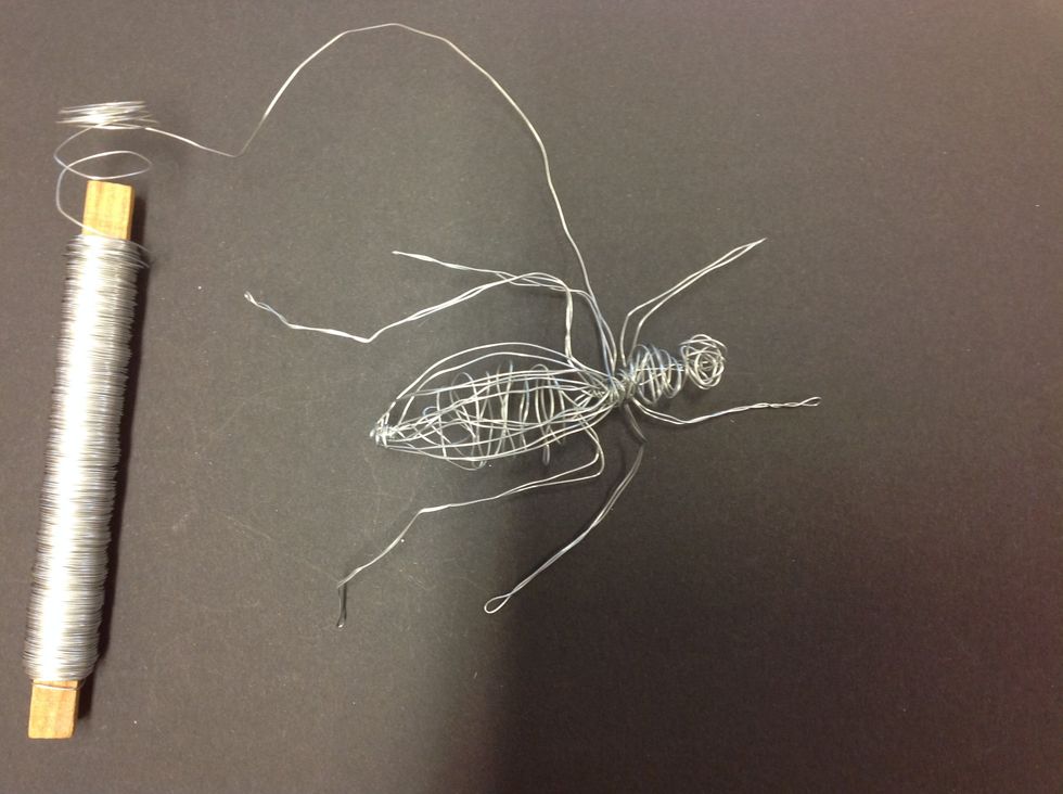 How to make a insect in wire B+C Guides