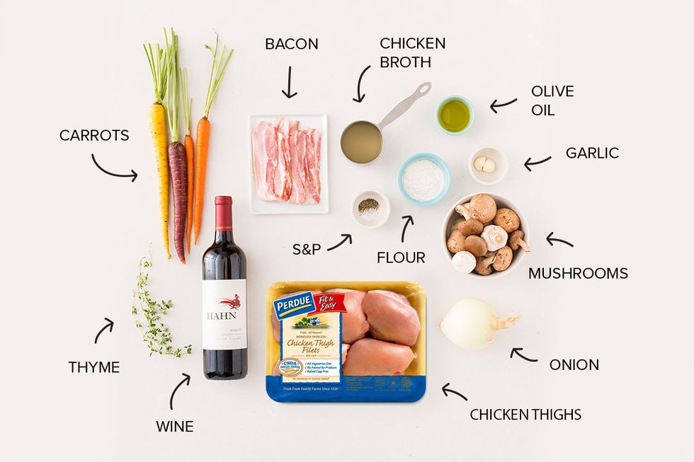 How to make coq au vin - B+C Guides