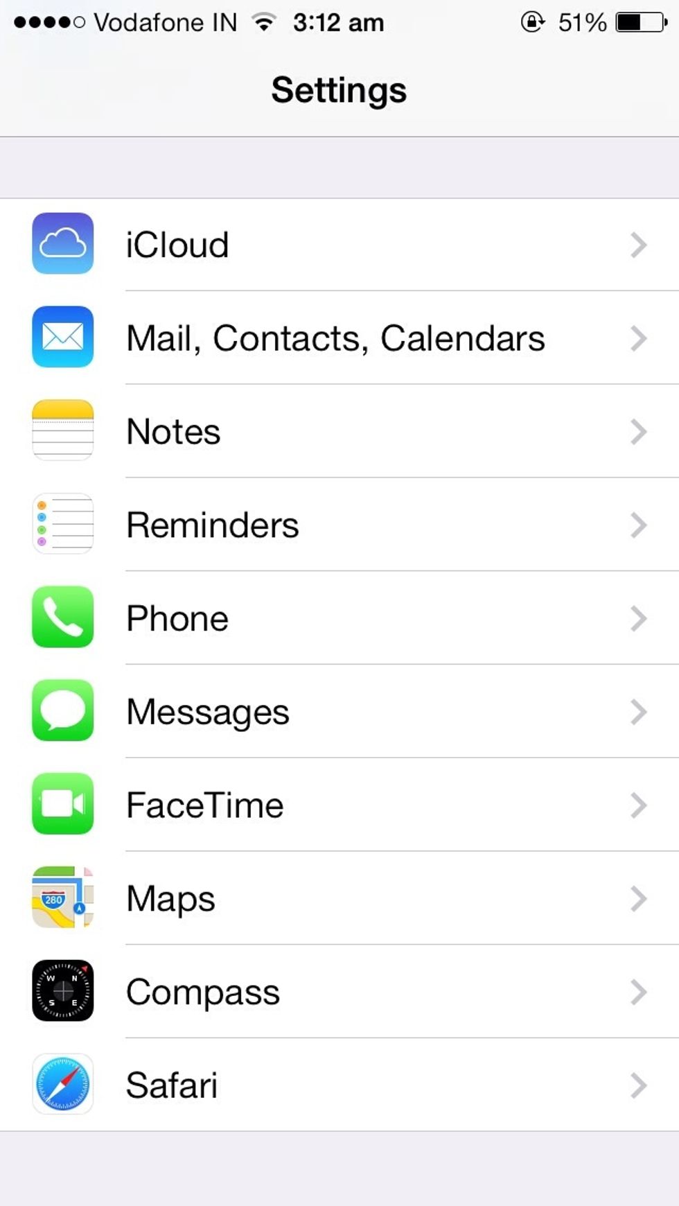 How to deactivate flash messages in iphone B+C Guides