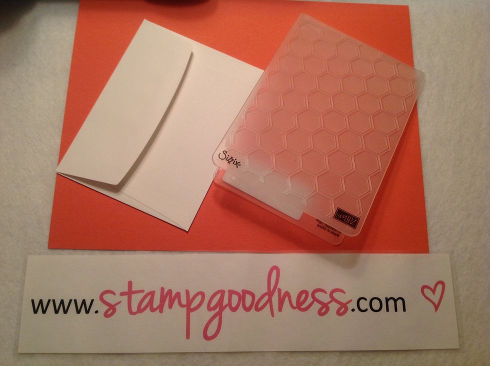 How to emboss an envelope B+C Guides