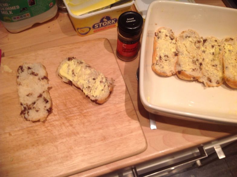 How To Make Chocolate Chip Brioche And Butter Pudding B C Guides